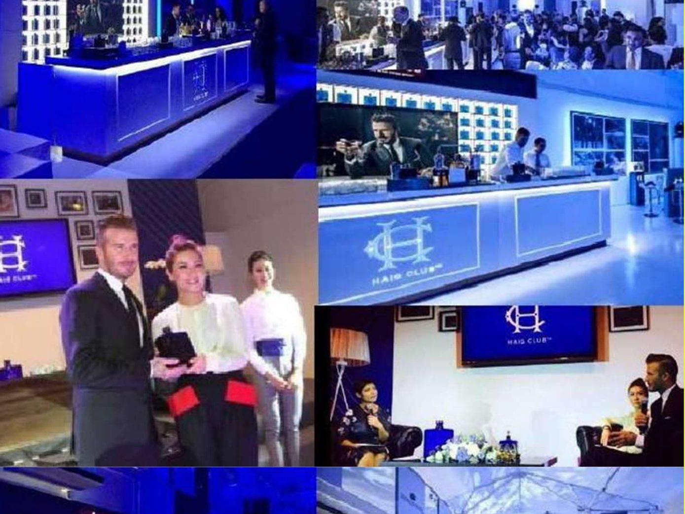 Haig Club launch with David Beckham